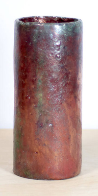 Wazon Raku Miedziany