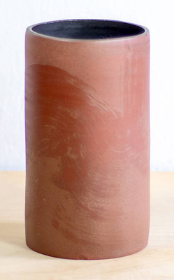 Wazon Ciemne Bordo Faktura Pędzla