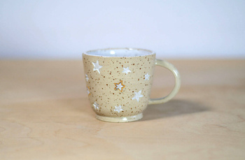 Kubek na kawę, wykonany ręcznie