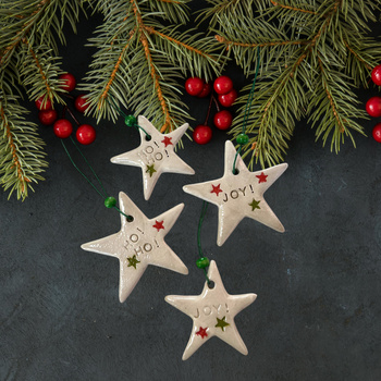 Zestaw świątecznych dekoracji choinkowych 08