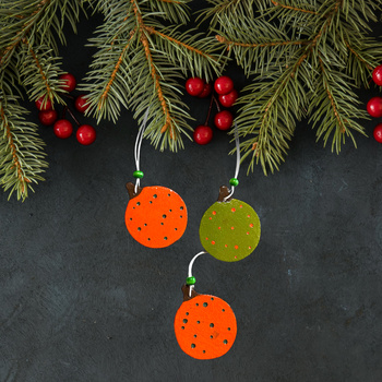 Zestaw świątecznych dekoracji choinkowych 53