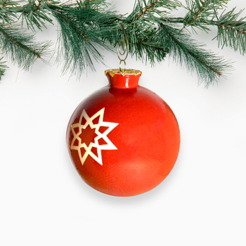 Bombka Malinowa w gwiazdki