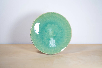 Talerz Turkus Krakle Mniejszy