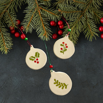 Zestaw świątecznych dekoracji choinkowych 23