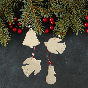 Zestaw świątecznych dekoracji choinkowych 35